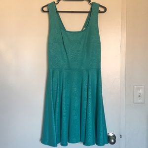 JustFab “Dinah” Fit and Flare Dress